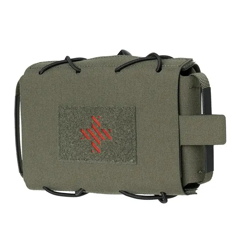 Pochette médicale tactique MOLLE avec rétention interne 