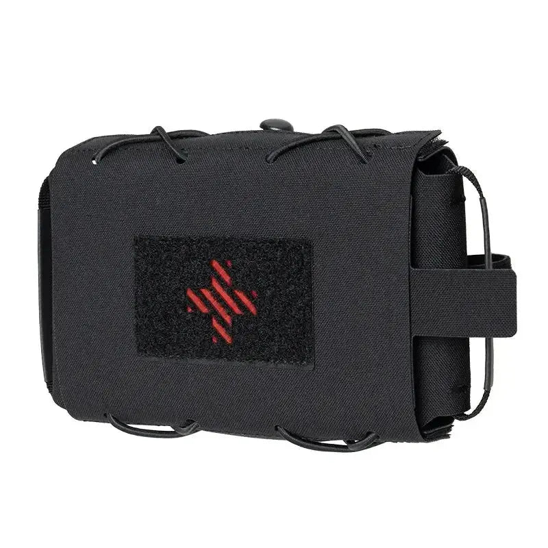 Pochette médicale tactique MOLLE avec rétention interne 