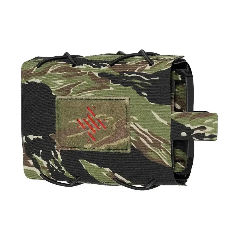 Pochette médicale tactique MOLLE avec rétention interne 
