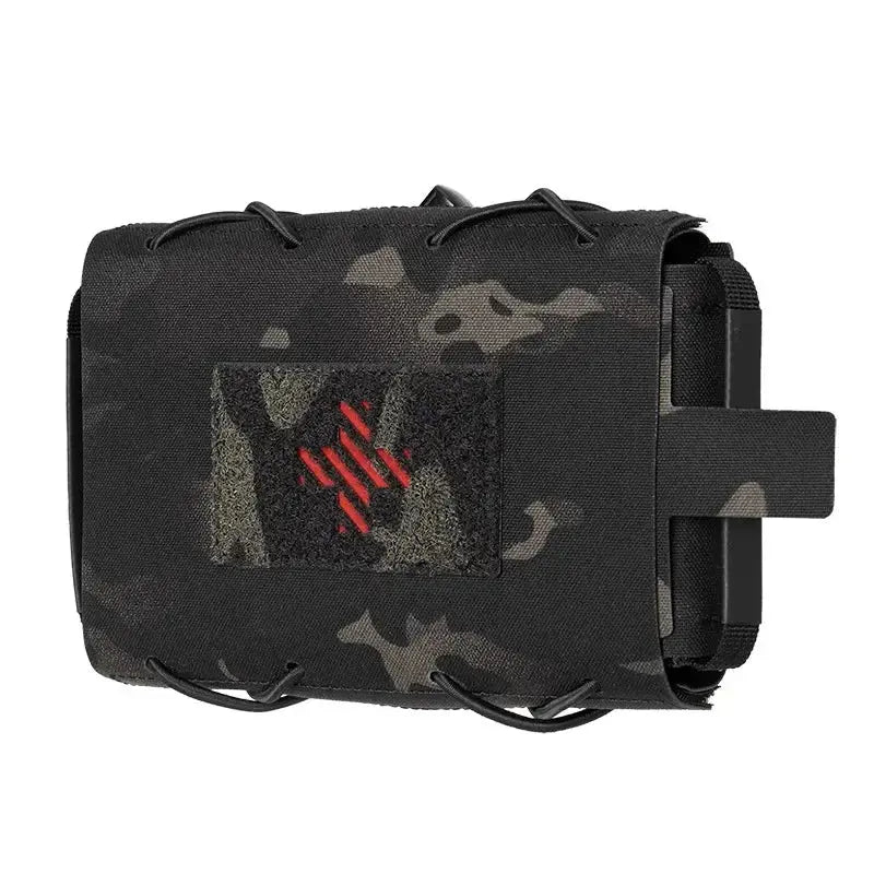 Pochette médicale tactique MOLLE avec rétention interne 