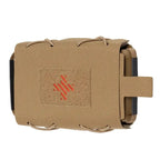 Pochette médicale tactique MOLLE avec rétention interne 