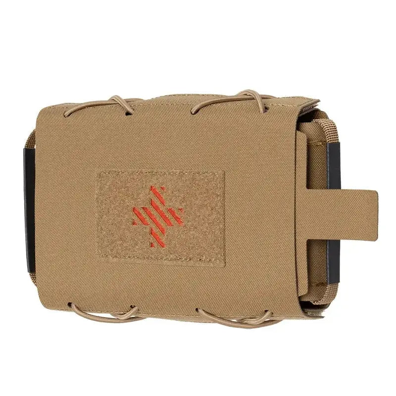 Pochette médicale tactique MOLLE avec rétention interne 