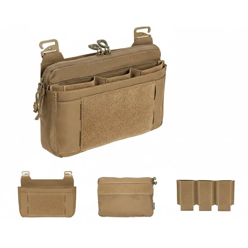 Pochette modulaire porte chargeur 5.56mm et rangement administratif Zone Tactique