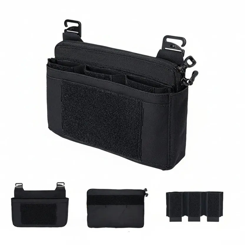 Pochette modulaire porte chargeur 5.56mm et rangement administratif Zone Tactique