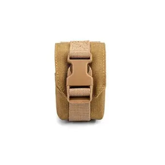 Pochette molle grenade compacte fermeture sécurisée clip Zone Tactique