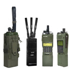 Pochette radio tactique molle réglable talkie walkie type PRC et ER 