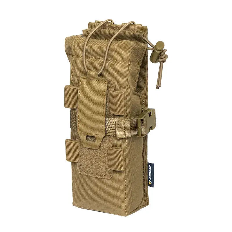 Pochette radio tactique molle réglable talkie walkie type PRC et ER Zone Tactique