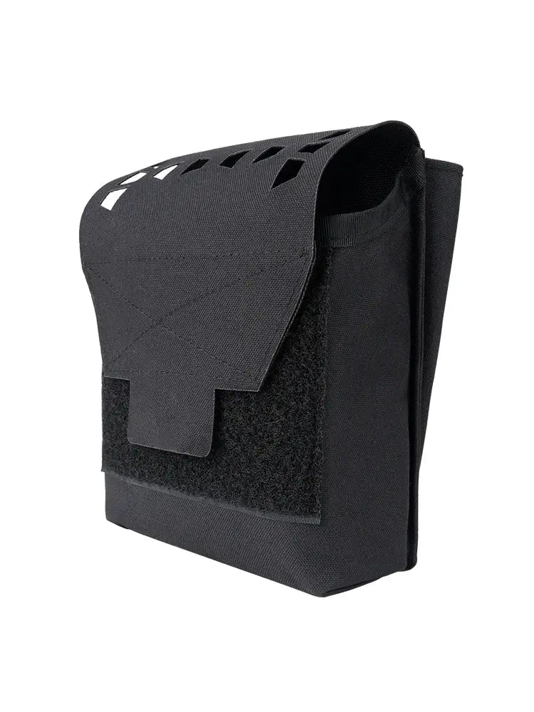 Pochette tactique MOLLE à rabat fermeture rapide avec ouvertures - Zone Tactique