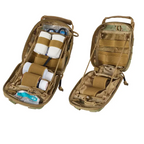 Pochette tactique MOLLE compacte multi-usage avec poignée 