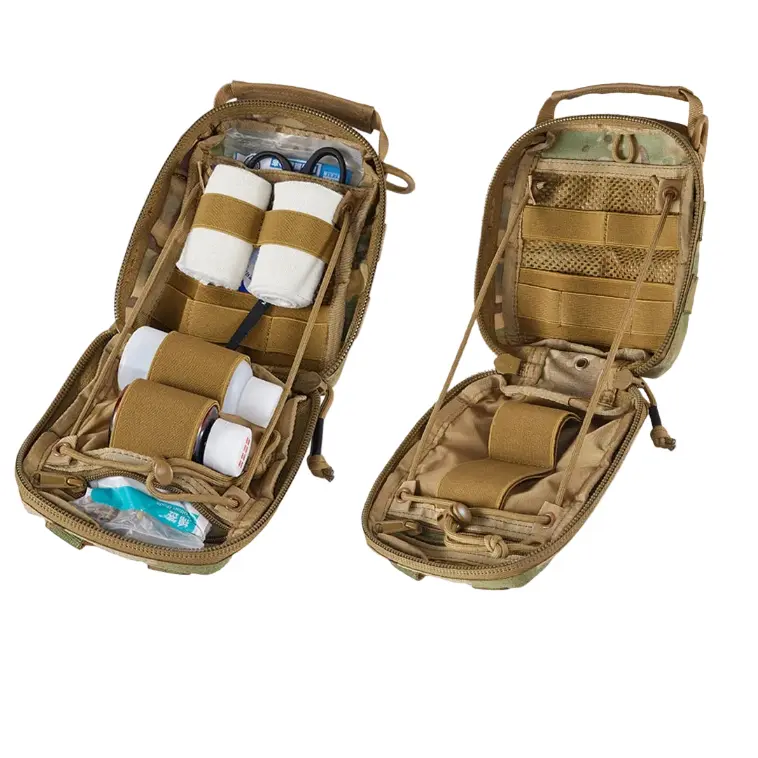Pochette tactique MOLLE compacte multi-usage avec poignée 