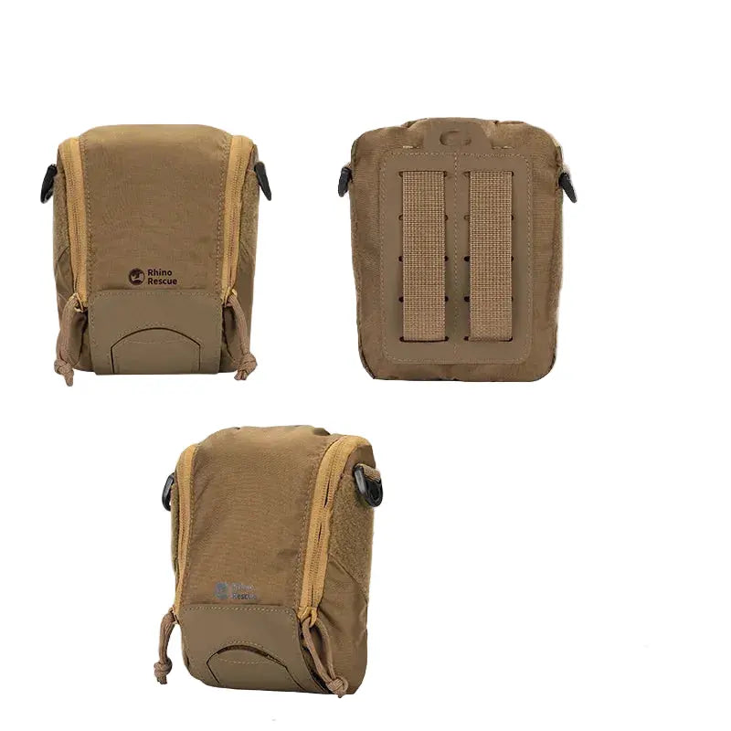 Pochette tactique MOLLE compacte type EDC à ouverture frontale Zone Tactique