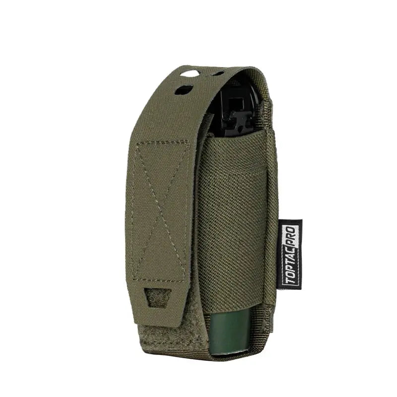 Pochette tactique MOLLE pour grenade flash et petit fumigène Zone Tactique