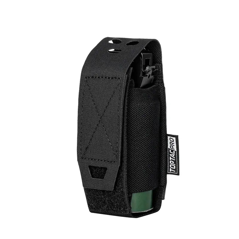 Pochette tactique MOLLE pour grenade flash et petit fumigène Zone Tactique