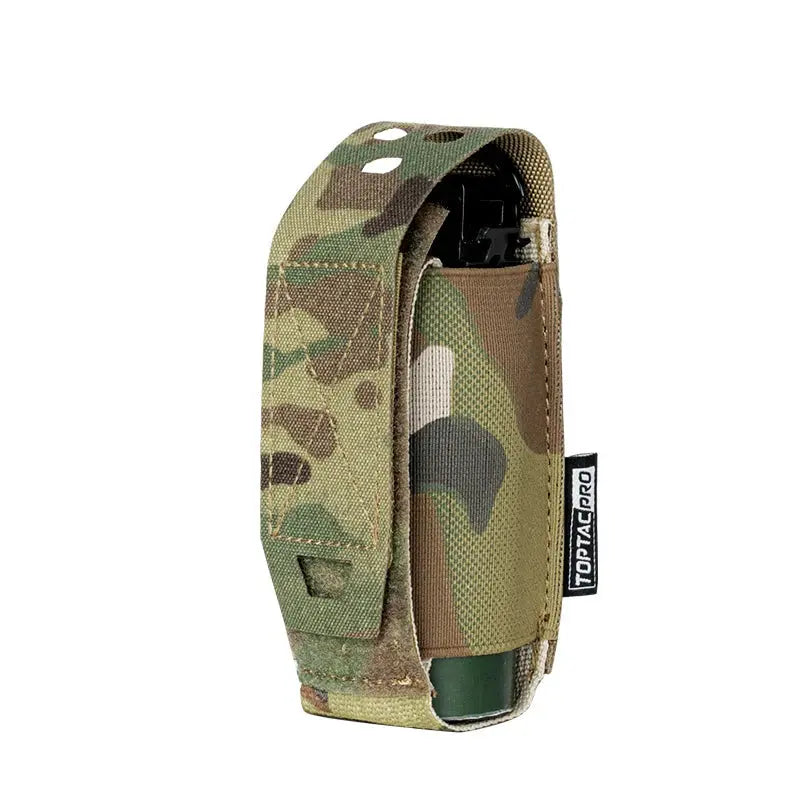 Pochette tactique MOLLE pour grenade flash et petit fumigène Zone Tactique