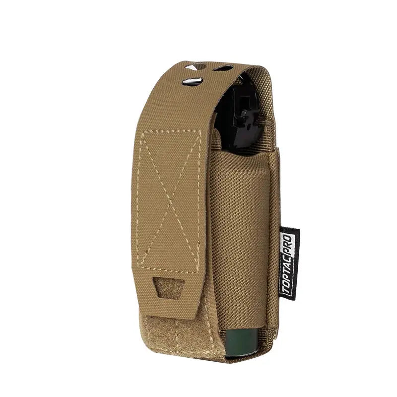 Pochette tactique MOLLE pour grenade flash et petit fumigène Zone Tactique