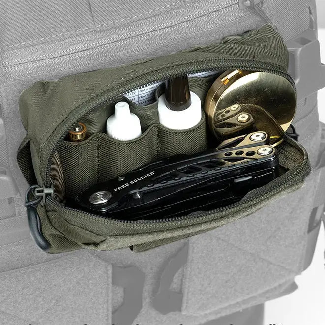 Pochette tactique MOLLE utilitaire à ouverture horizontale Zone Tactique