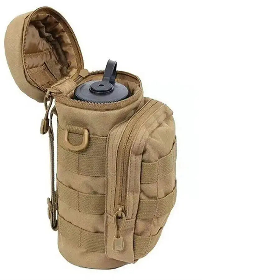 Pochette tactique MOLLE utilitaire porte gourde grand format Zone Tactique