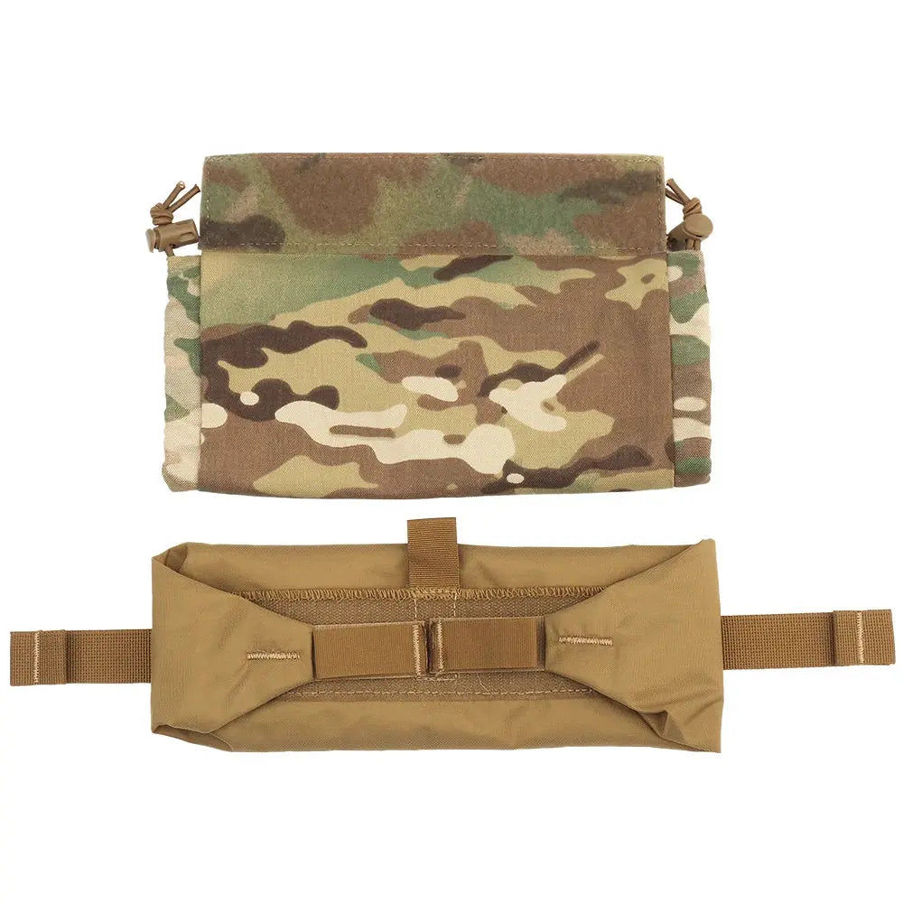 Pochette trauma tactique plate VELCRO avec ouverture frontale 