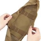 Pochette trauma tactique plate VELCRO avec ouverture frontale 