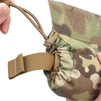 Pochette trauma tactique plate VELCRO avec ouverture frontale 