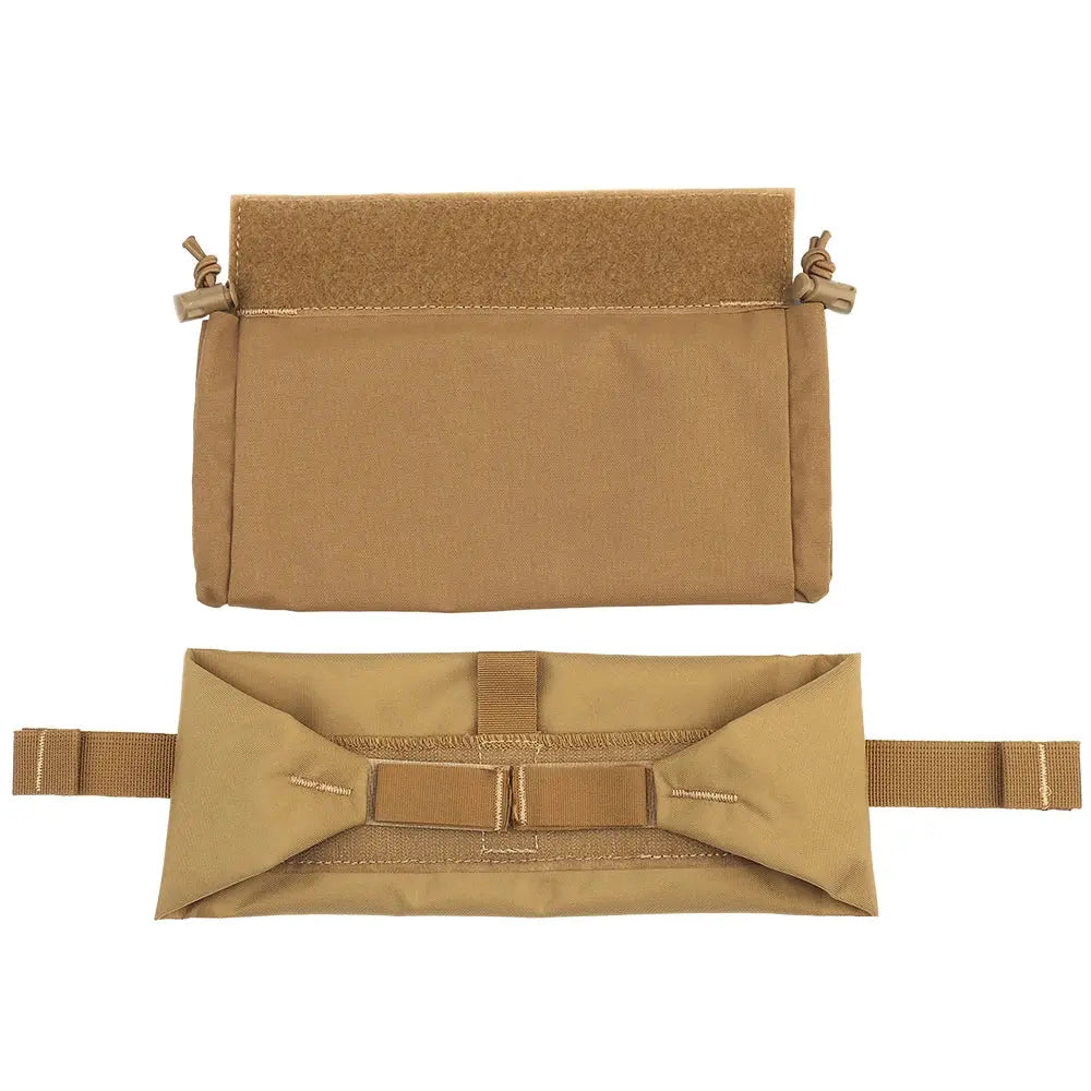 Pochette trauma tactique plate VELCRO avec ouverture frontale 