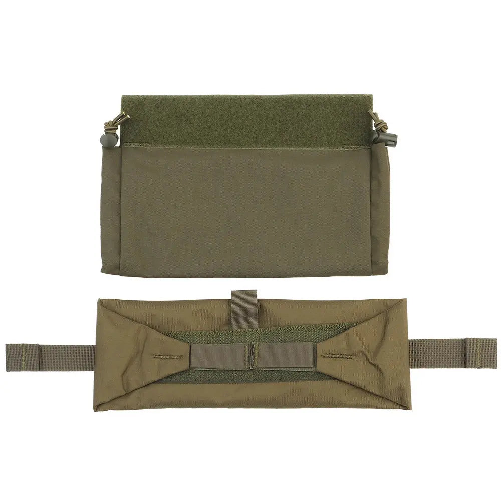 Pochette trauma tactique plate VELCRO avec ouverture frontale 