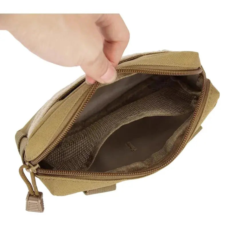 Pochette utilitaire MOLLE compacte usage simple outils et EDC Zone Tactique