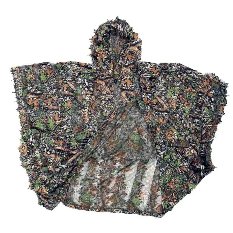 Poncho camouflage de dissimulation outdoor militaire et chasse Zone Tactique