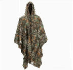 Poncho camouflage de dissimulation outdoor militaire et chasse Zone Tactique