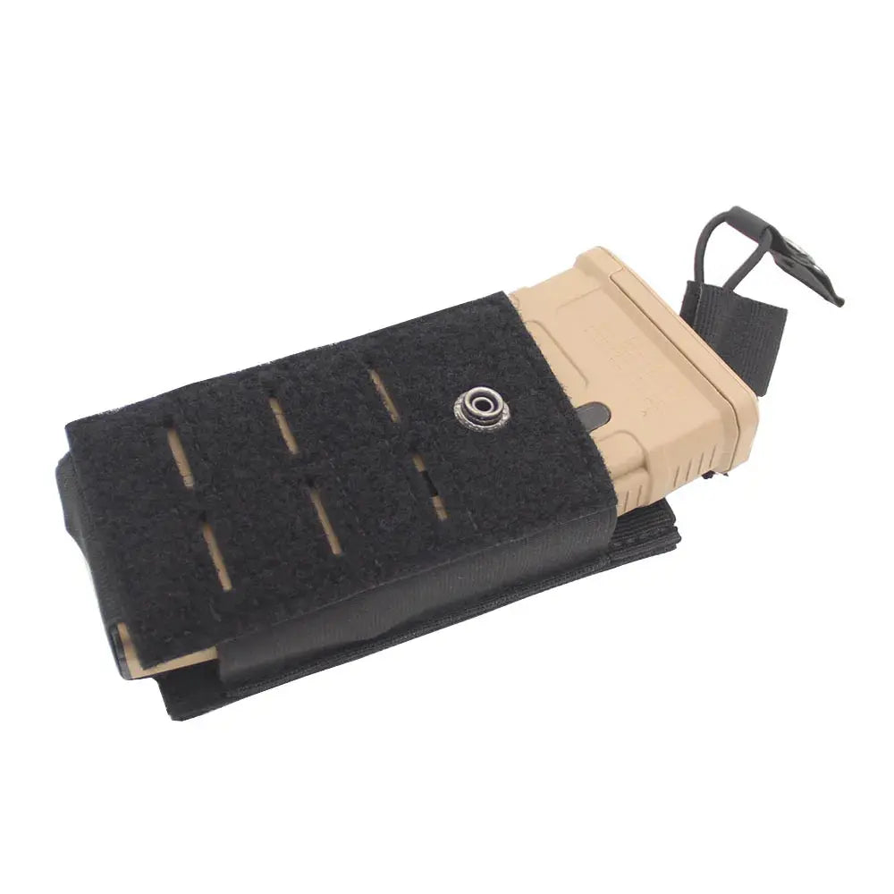 Porte-Chargeur MOLLE Single 5.56mm – Rétention élastique Zone Tactique