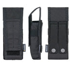 Porte chargeur 5.56 simple MOLLE fermé par grand rabat VELCRO 
