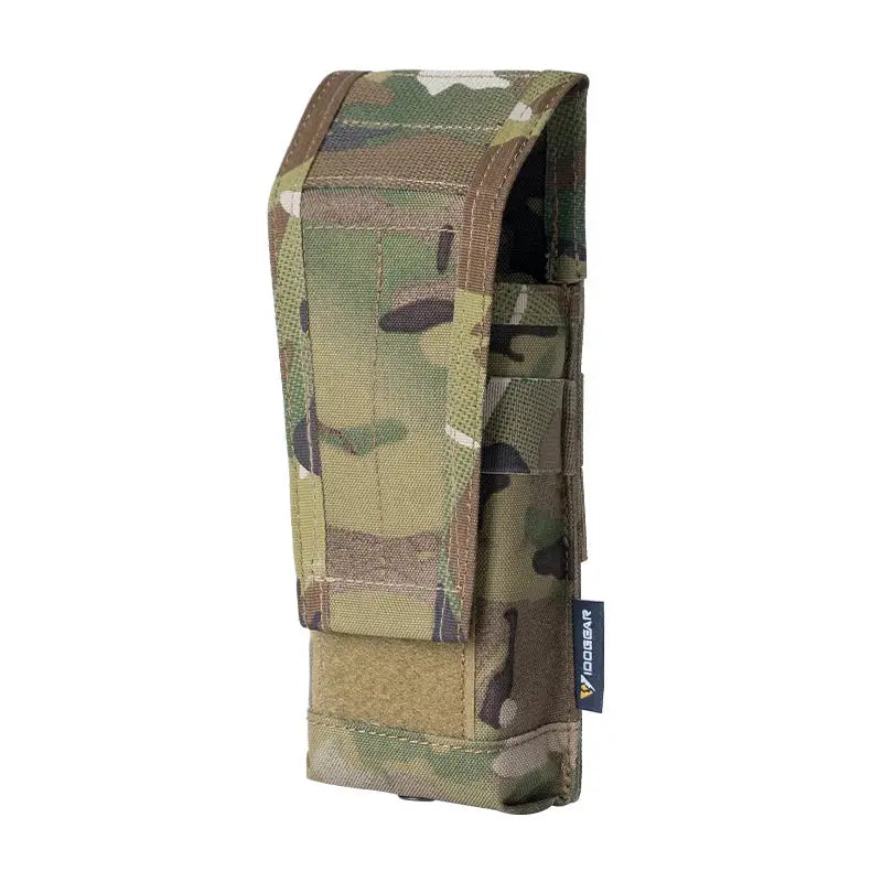 Porte chargeur 5.56 simple MOLLE fermé par grand rabat VELCRO Zone Tactique