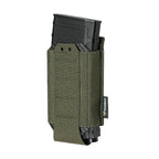Porte chargeur 5.56 single MOLLE open top rapide rétention par serrage Zone Tactique