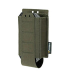 Porte chargeur 5.56 single MOLLE open top rapide rétention par serrage Zone Tactique