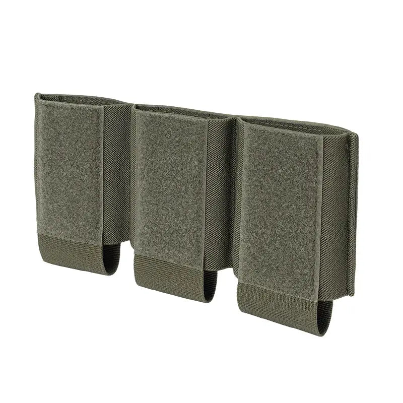 Porte chargeur 5.56 triple à VELCRO pour insertion poche tactique Zone Tactique