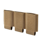 Porte chargeur 5.56 triple à VELCRO pour insertion poche tactique Zone Tactique