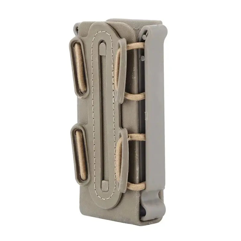 Porte-chargeur 9mm Single Rigide – fixation MOLLE Zone Tactique