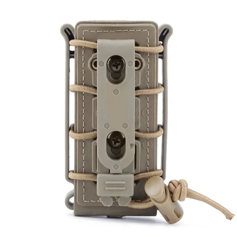 Porte-chargeur 9mm Single Rigide – fixation MOLLE Zone Tactique