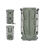 Porte-chargeur 9mm Single Rigide – fixation MOLLE Zone Tactique