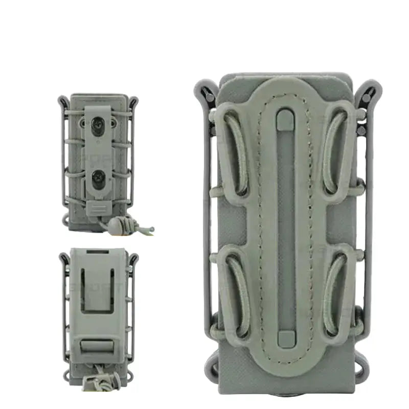 Porte-chargeur 9mm Single Rigide – fixation MOLLE Zone Tactique