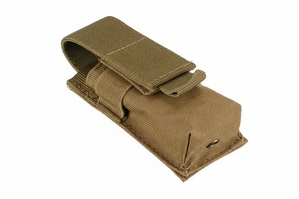 Porte-chargeur 9mm single - Fermeture Velcro Zone Tactique