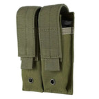 Porte chargeur DUO MOLLE pour chargeur pistolet 9mm rétention VELCRO 