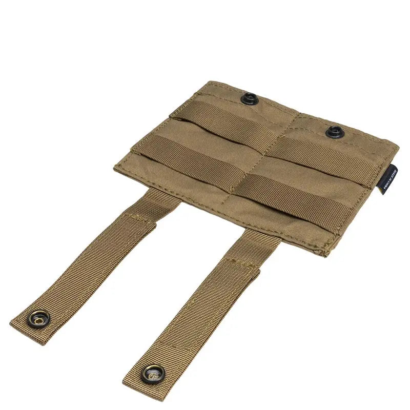 Porte chargeur MOLLE 5.56 double rétention par serrage tissu 