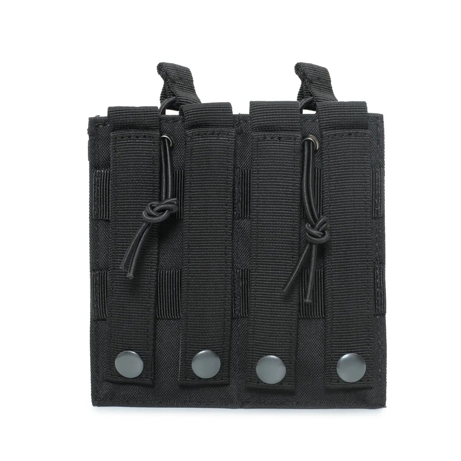 Porte chargeur MOLLE à rétention élastique format DUO 5.56mm Zone Tactique