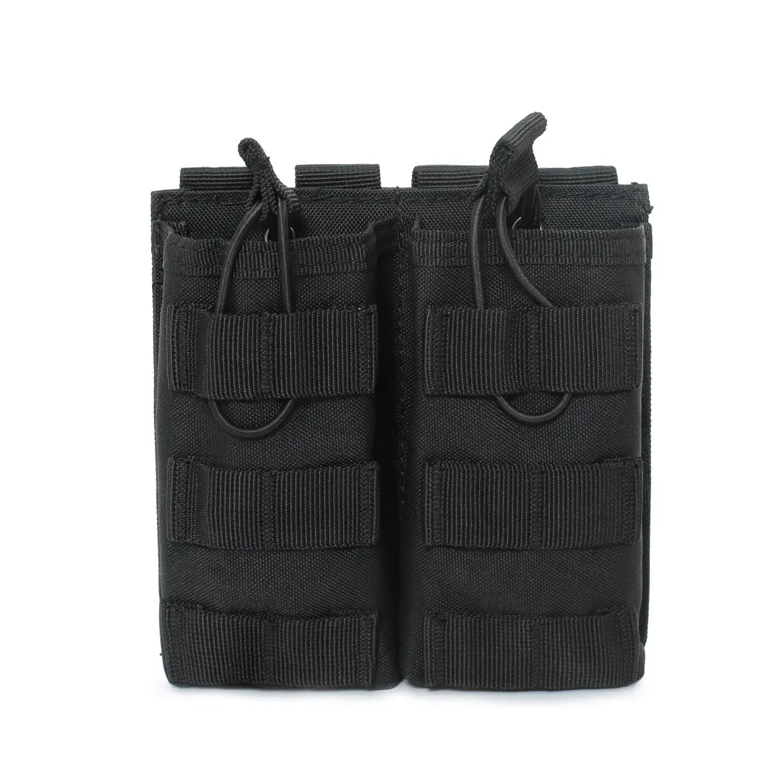 Porte chargeur MOLLE à rétention élastique format DUO 5.56mm Zone Tactique