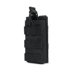 Porte chargeur MOLLE à rétention élastique format single 5.56mm Zone Tactique