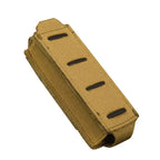 Porte chargeur MOLLE lasercut pistolet 9mm rétention renforcée Zone Tactique