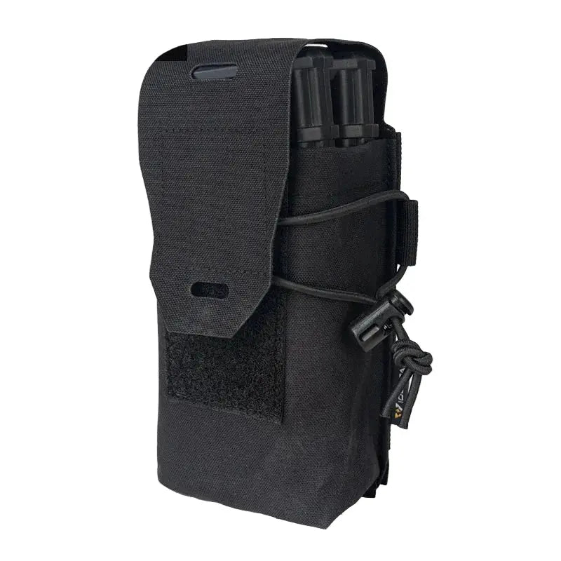 Porte chargeur double et radio MOLLE réglable fermeture VELCRO Zone Tactique