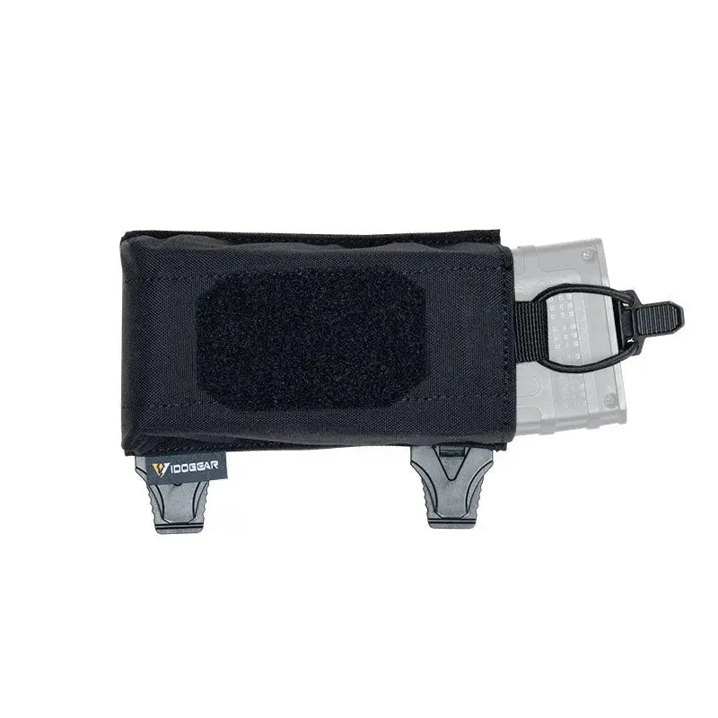 Porte chargeur latéral 5.56mm MOLLE rétention élastique et serrage Zone Tactique