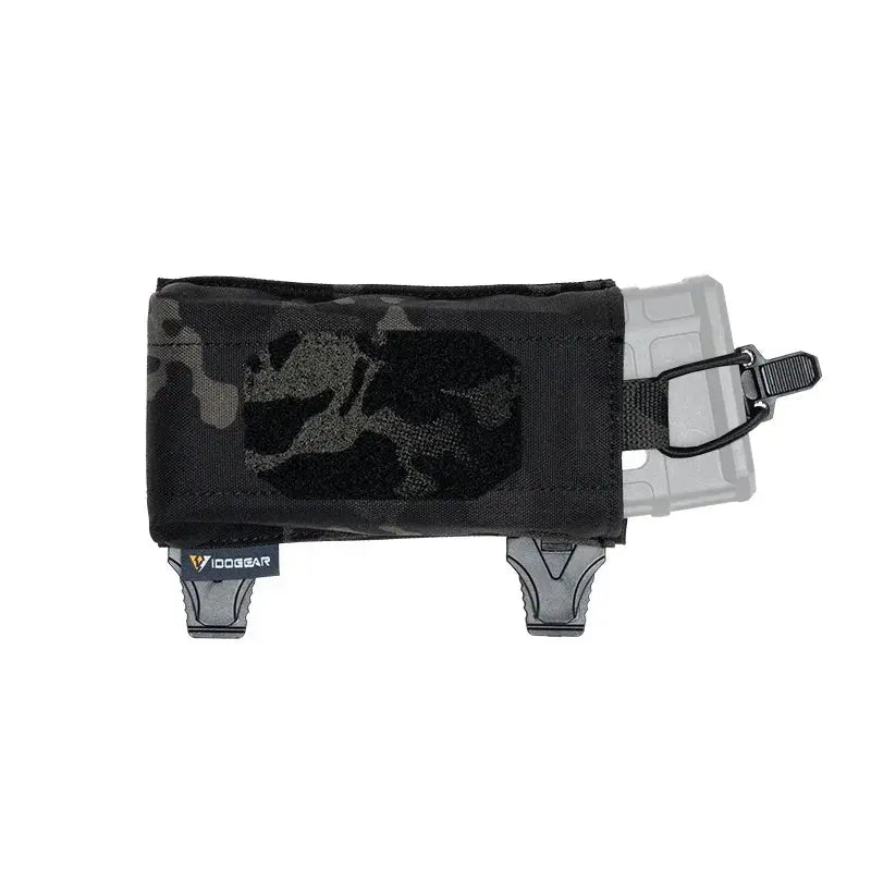 Porte chargeur latéral 5.56mm MOLLE rétention élastique et serrage Zone Tactique